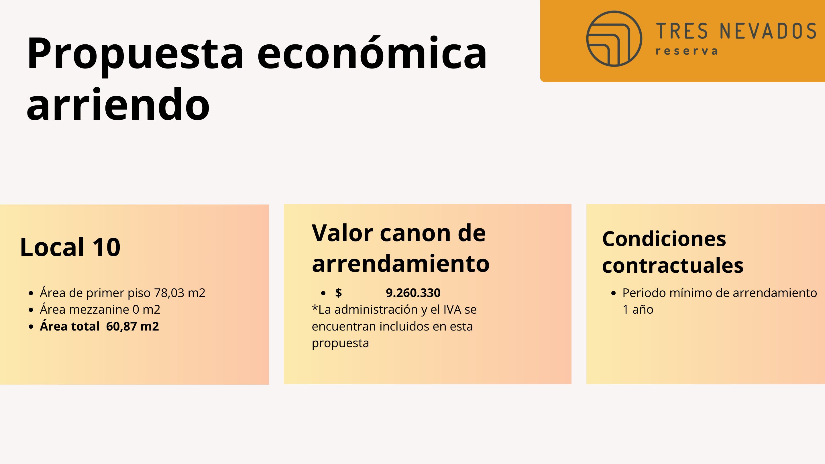 Tres Nevados Reserva
